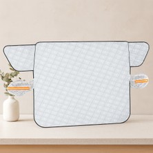 Ozkr Store Buz Önleyici Oto Branda 230X120 cm (Ayna Kapaklı, Emniyet Kanatlı)