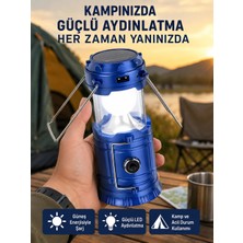 İlk El Grup Katlanabilir USB Çıkışlı Kamp Feneri – Şarj Edilebilir, Dayanıklı ve Çok Fonksiyonlu