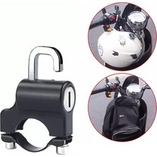 Ozkr Store SN-24295 22-26MM Universal Motosiklet Kask Kilidi