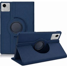 Ozkr Store Huawei Honor Pad X9A 360 Tablet Deri Kılıf - Lacivert
