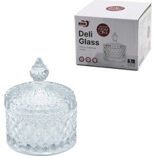 Mabelme Store Deli Glass TG1073-3/L1 Dıamond Cam Şekerlik