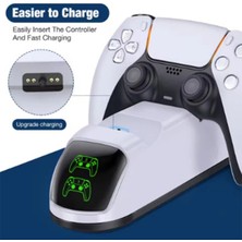 Mabelme Store Ps5 Dualsense Şarj Istasyonu Playstation 5 Uyumlu Charging Station