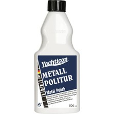 Yachticon - Çok Amaçlı Metal Parlatıcı (500 Ml): Değerli Metalleriniz Için Çizmeden Temizlik ve Aylar Süren Wax Koruması!