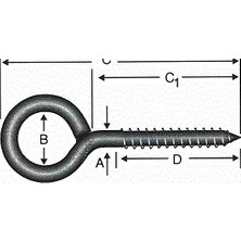 KSB Store Kaynaklı Vida 8X160 - 50 Adet