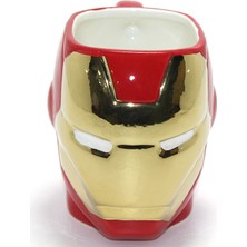 KSB Store 3D Iron Man Tasarımı Porselen Kupa Bardak ALK4499