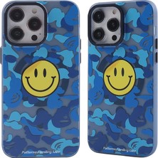 Ozkr Store Apple iPhone 14 Pro Kılıf Apollo Magneticsafe Desenli Kapak - Apollo Mavi - 1