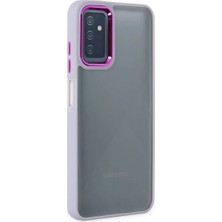Ozkr Store Samsung Galaxy M13 Kılıf Dora Kapak - Lila