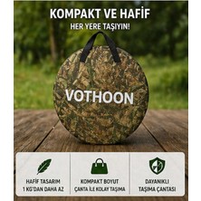 Ozkr Store Otomatik Kabin Giyinme Çadırı 120X120X190 cm Üst Havalandırma Yan Pencereli Duş & Wc Çadırı