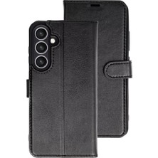 Ozkr Store Samsung Galaxy A57 5g Trend S Plus Kapaklı Kılıf - Siyah