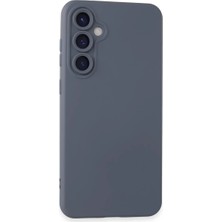 Ozkr Store Samsung Galaxy S23 Fe Kılıf Nano Içi Kadife Silikon - Gri