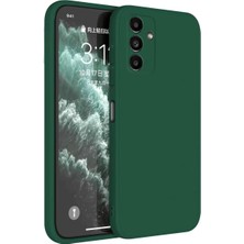 Ozkr Store Samsung Galaxy S23 Fe Kılıf First Silikon - Koyu Yeşil