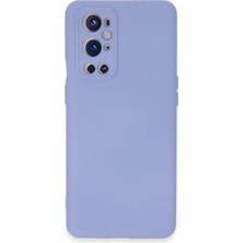 Ozkr Store One Plus 9 Pro Kılıf Nano Içi Kadife Silikon - Lila
