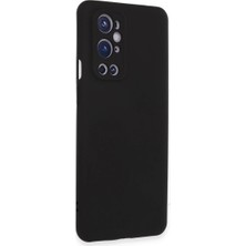 Ozkr Store One Plus 9 Pro Kılıf Nano Içi Kadife Silikon - Siyah