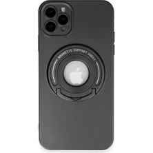 Ozkr Store Apple iPhone 12 Pro Kılıf Lukka Magneticsafe Kapak - Siyah