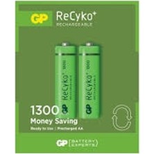 Ozkr Store Gp Recyko 1300MAH Aa Şarjlı Kalem Pil 132C133 2li Kart