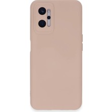 Ozkr Store Realme 9i 4g Kılıf Nano Içi Kadife Silikon - Pudra