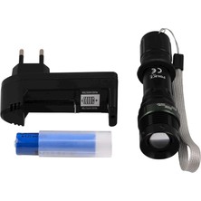 Ozkr Store Ps-25 Cree Q5 Power LED Zoomlu Şarjlı El Feneri