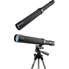 Ozkr Store Baigish ZT824X40 Rus Model Zoomlu ,deri Çantalı Tripot Bağlanan Tekli Dürbün