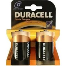 Ozkr Store Duracell LR20 D Büyük Pil 2li Kart