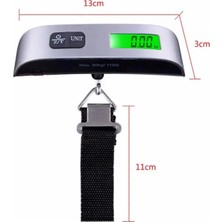 Ozkr Store Dijital Işıklı Elektronik Askılı El Bagaj Tartısı Bavul Kantarı Seyahat Çantası 50KG