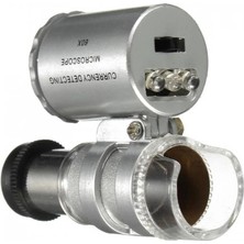 Ozkr Store Iphone5 Için Uyumlu Kapaklı Lens Mikroskop Taşınabilir Mini Cep Boyutu LED Mikroskop NO.9882IP5II