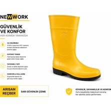 Arısan Reçber Sarı Çizme
