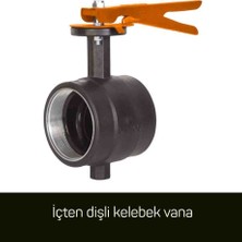 Netvalf 125 Içten Yivli Kelebek Vana