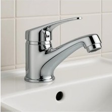 Esranın Dünyası Sabit Banyo Lavabo Bataryası, Gümüş Renkli ve Ayarlanabilir