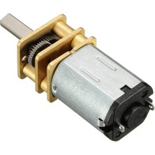 Esranın Dünyası Mini Dc Motor, Elektrikli Dişli Kutu, 6V 300 Rpm