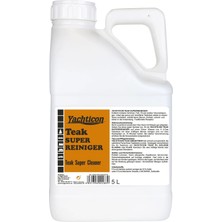 Yachticon - Tik Süper Temizleyici (5 Lt): Ahşabınıza ve Derzlerinize Zarar Vermeden Derinlemesine Marin Temizliği!