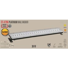 Cata CT-4796A 30W Platınum Wallwasher 60CM(AMBER)
