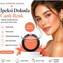 Reva Superfine Blusher Burnt Sienna - Süper ince Toz Allık 7,5 gr - No: 702 - Vegan & Temiz İçerik