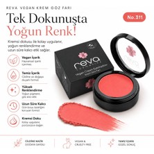 Vegan Krem Göz Farı - No. 311 | Temiz Içerik, Uzun Süre Kalıcı & Mono Cream Eyeshadow