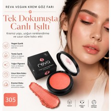 Reva Vegan Krem Göz Farı - No. 305 | Temiz Içerik, Uzun Süre Kalıcı & Mono Cream Eyeshadow