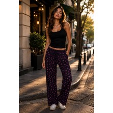 Derya Kurşun Cepli Belden Lastikli Serili Pantolon 0573-010