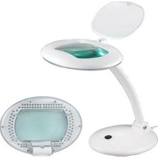 Steweld 8095LED LED Işıklı Masaüstü Büyüteç 3+12 x