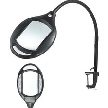 Steweld 8061LED LED Işıklı Masa Bağlantılı Büyüteç 3 x