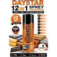 Ellante Sprey Yapıştırıcı 400 ml Güçlü Çok Amaçlı Kumaş Sünger Ahşap Deri Karton Keçe Yapıştırıcı