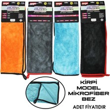 Temiz Pazar Kirpi Model Mikrofiber Bez Çift Yönlü 50X70