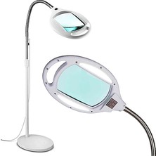 Loyka Standmag Ayaklı Esnek Boyunlu Led’li Büyüteç | 42 LED Işıklı Ayaklı Büyüteç Lambası