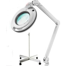 Loyka Ayarlanabilir Ayaklı 90 LED Işık Seviyeli Masaüstü Büyüteç 8x