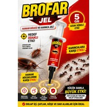 Ellante Brofar Jel 5 gr Hamam Böceği ve Karınca Jeli Şırınga Uçlu Noktasal Uygulama Etkili Jel