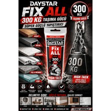 Ellante Fix All High Tack 300 kg Güçlü Yapıştırıcı Beyaz – Delmeden Montaj, Ahşap Metal Cam Seramik Pvc Çok Amaçlı Profesyonel Yapıştırıcı