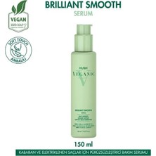 Hush Veganic Brilliant Smooth Kabaran Saçlar Için Pürüzsüzleştirici Serum 150 ml