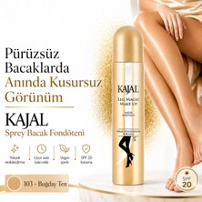 Kajal Sprey Bacak Fondöteni No:103 75 ml - Suya Dayanıklı Cilt Tonu Eşitleyici Spray On Leg Foundation