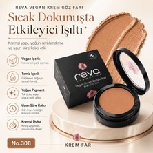 Reva Vegan Krem Göz Farı - No. 308 | Temiz Içerik, Uzun Süre Kalıcı & Mono Cream Eyeshadow