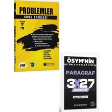 Anla Kazan Yayınları 2027 Ens 2027 Tyt Problemler Soru Bankası+ Evp Akademi Paragraf
