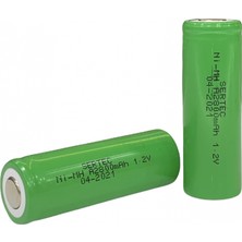 Hace Bazaar 1.2V 2800 Mah - A Size - Ni-Mh Şarjlı Pil - Başsız / Flat Head