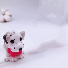 Himi Pasta Süsleri Dalmaçyalı Köpek Maket Kürdanlı Cupcake Pasta Süsü Doğum Günü Süsleri Pasta Kürdanı
