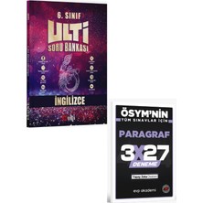 Anla Kazan Yayınları Ulti 2027 6. Sınıf Ingilizce Soru Bankası+ Evp Akademi Paragraf